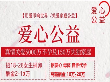 曲松捐卵助孕生子 爱心志愿者招募